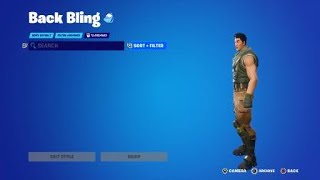 FORTNITE FIX THIS BACK BLING GLITCH [upl. by Limhaj]