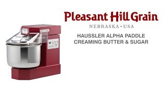 Haussler Alpha Creaming Butter amp Sugar [upl. by Adnalohs]