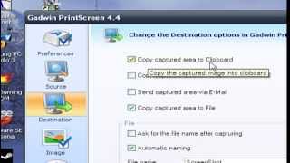 Take screenshots  Gadwin Print Screen 44 [upl. by Lilian986]