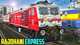 CR Rajdhani Express in Train Simulator  COUPLING  PARALLEL RACE  PC FHD GAMEPLAY  IRMSTS 🔥 [upl. by Wells]