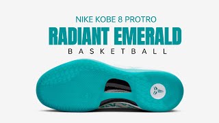 NIKE KOBE 8 PROTRO quotRADIANT EMERALDquot 2024 [upl. by Leclair74]