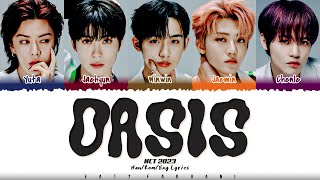 NCT U NCT 2023  Interlude Oasis Lyrics Color CodedHanRomEng [upl. by Otreblanauj]