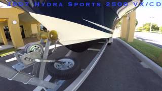 2007 Hydra Sports 2500 VXCD [upl. by Cristiona]