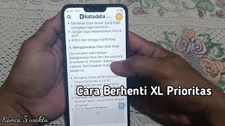 cara stop langganan XL prioritas [upl. by Osmond]