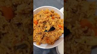 village style veg biriyani🥦🥕🌽 treding viralshort biriyani [upl. by Arreyt]