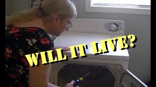 Taking Apart My Noisy 14 Year Old GE Electric Dryer Model PVXR353EB0WW🛠💸💵🔌 [upl. by Oznofla322]