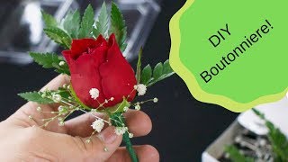 How to Make a Boutonniere [upl. by Nnaitak933]