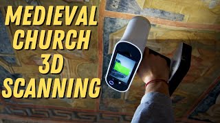 3D Scanning  Medieval RockHewn Church [upl. by Aihsar29]