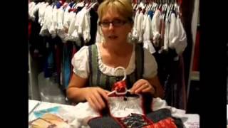 Making a dirndl Part 1 preparing your fabric [upl. by Ajet]