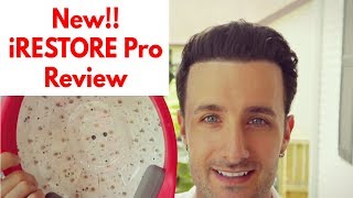 iRestore PRO  Hair Growing Laser Helmet  User Review [upl. by Akiehsat]