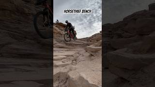 The Iconic Horsethief Bench dropin Fruita CO mountainbike shorts mtb santacruzbicycles fruita [upl. by Anahpets]