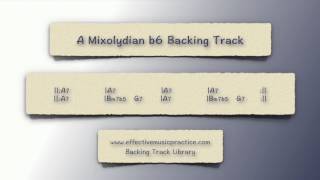 A Mixolydian b6 Backing Track [upl. by Halie687]