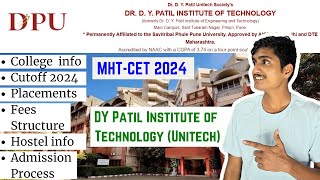 Dr DY Patil Institute of Technology Unitech Top Engineering College College Code 6207 [upl. by Mita]