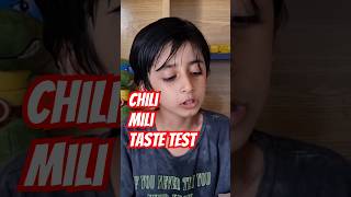 Chili Mili Gummies Sweet amp Spicy Jelly Taste Test amp Review [upl. by Waal]