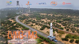 Launch of LVM3M3OneWeb India2 Mission from Satish Dhawan Space Centre SDSC SHAR Sriharikota [upl. by Warren]