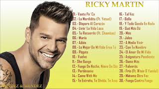 RICKY MARTIN SUS MEJORES CANCIONES SUS GRANDES EXITOS [upl. by Durrett]