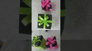 DIY Gift Box 🎁gift box craft ideasshortsfeed diy shorts viralshort [upl. by Tumer]