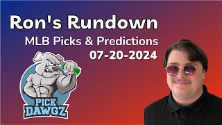 MLB Picks amp Predictions Today 72024  Rons Rundown [upl. by Adda]