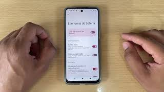 Como Ativar e Desativar a Economia de Bateria no Motorola Moto G35 [upl. by Hannaoj]