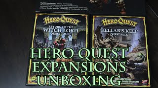 Hero Quest Expansions Unboxing [upl. by Adriell]