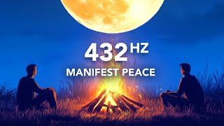 432 Hz FIND STILLNESS Release Tension amp Flow into Deep Healing Sleep [upl. by Ijic]