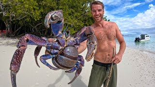 RARE GIANT LAND CRAB Largest In the World [upl. by Sueddaht999]