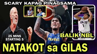 READY NA si KAI SOTTO sa NBL  GILAS NAKAKATAKOT DAW KAPAG PINAGSAMASAMA [upl. by Eelyk]