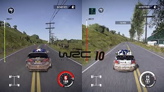 WRC 10 FIA World Rally Championship Splitscreen  2 players versus Gameplay  Rally New Zealand [upl. by Ttennaej597]