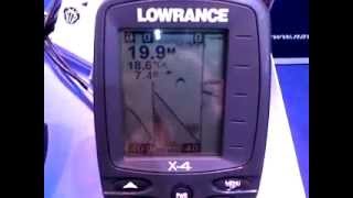 Эхолот Lowrance X4 X4 pro [upl. by Latsyrd605]