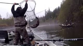 Humptulips River Coho Fishing  Twitching Jigs and Spinners [upl. by Merridie]