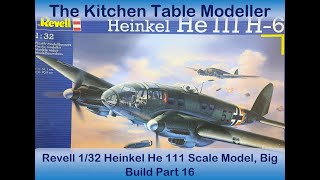 Revell 1 32 He111 Big Build Part 16 Oil Paint Weathering [upl. by Aenert]