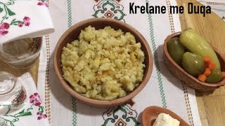 Krelane me Duqa Albanian Traditional Food [upl. by Joly753]