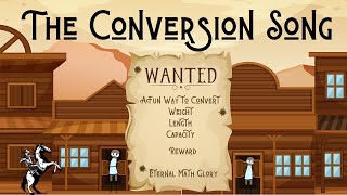 Converting Customary Units Song [upl. by Ydnac]