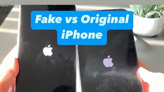 Original vs Fake iphone what to look for [upl. by Abbye]