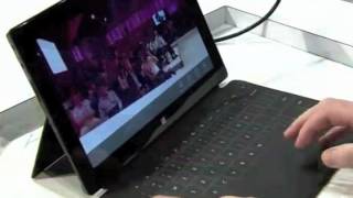 Microsoft Surface Tablet Launch Highlights [upl. by Kincaid637]