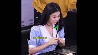 Jennie uncomfortable her outfit 😲 jennie manager care jennie 🥰shortsvideo blckpink [upl. by Sehcaep]