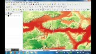 Hele Danmarks Højdemodel i QGIS af Septima [upl. by Waterer]