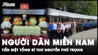 Cán bộ nhân dân miền Nam tiếc thương tiễn biệt Tổng Bí thư Nguyễn Phú Trọng  Thời sự [upl. by Juliann851]