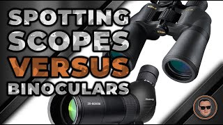 Spotting Scope vs Binoculars 👍 Buyers Guide  Gunmann [upl. by Manaker888]