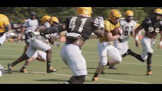 Kennesaw State Football  2017 Training Camp Scrimmage 1 [upl. by Kcirdde]