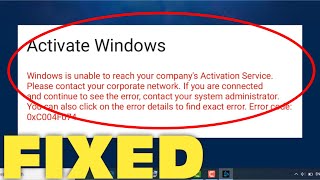 How To Fix Error Code 0xC004F074 In Windows 10 Pro Activation Error  Fix Windows 10 Activation [upl. by Rooker611]