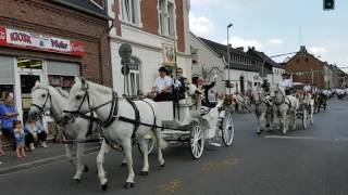 Der große sonntags Umzug auf dem Schützenfest in Kapellen 2016 [upl. by Edieh]