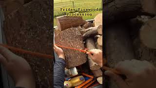 Friday Firewood Processing youtube youtubeshorts shorts husquvarna firewoodfriday fun [upl. by Aretak]