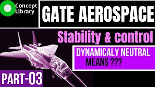 dynamic stability  flight mechanics for aerospace engineering [upl. by Isman733]