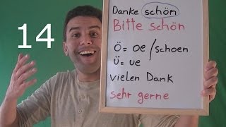 Deutsch lernen Lektion  14  تعليم اللغة الالمانية للمبتدئين [upl. by Llenra]