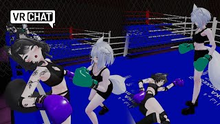 A wild fight in the ring VRchat BOXING [upl. by Ynahteb564]