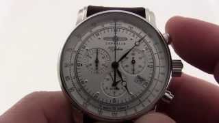 Graf Zeppelin 76801 Alarm Chronograph [upl. by Sass252]