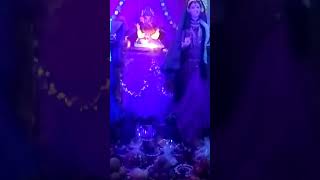 Gauri Puja gauri ganpati gauri god viralvideo [upl. by Akitan]