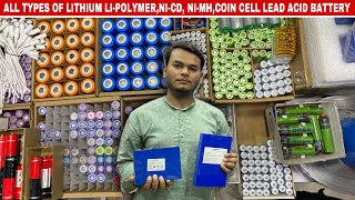 All types of lithiumion lipolimer NICD NIMH coin cell sealed lead acid alkaline batteries [upl. by Bander]