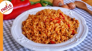 Lokanta Usulü Bulgur Pilavı  Ölçüsü Asla Şaşmaz 💯 [upl. by Nnaycnan370]